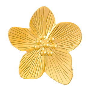 Châu Âu Hoa Kỳ Phụ Nữ Của Thời Trang Nhẫn Cá Tính Nhăn Kết Cấu Hoa Mặt Trời Tình Yêu Mở Ngón Tay Thép Không Gỉ Nhẫn - Product Image 5