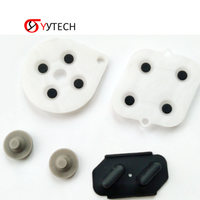 SYYTTCH Répare les coussinets adhésifs du contrôleur, caoutchouc conducteur en silicone pour les accessoires de jeu Nintendo SNES/SFC