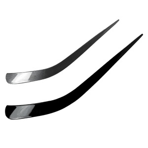Alfa Romeo Giulia Front Air Intake <b>Decal</b> 2015-2022 Piano Black Carbon Fiber Texture Adhesive ABS Car <b>Decals</b> - Product Image 2