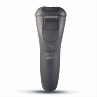RUNWE-Tondeuse à barbe RS8993D électrique rotative à triple lame, rechargeable IPX6, lavable, pour hommes