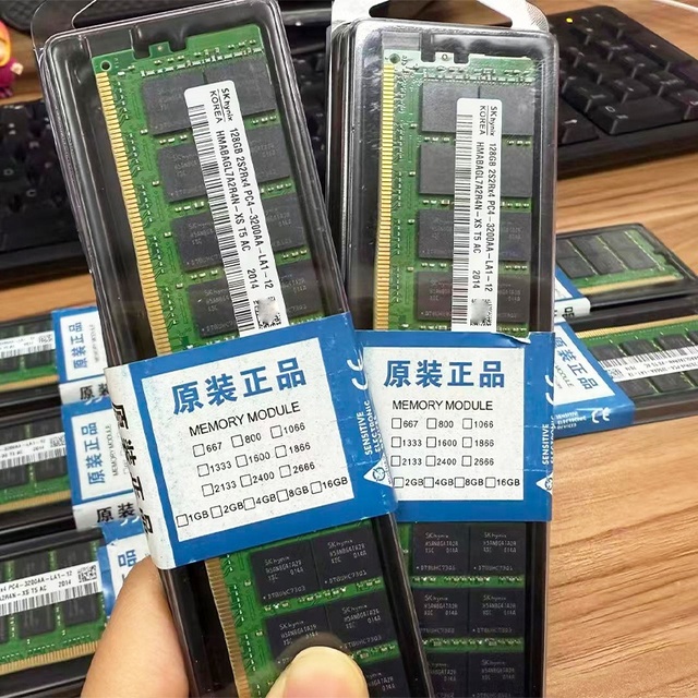 SK HMABAGL7A2R4N-XS 128GB 2S2R*4 3200AA HMABAGL7A2R4N-XS Original and Brand New Server Memory 128GB 3200MHz PC4-25600