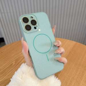 เคสมือถือแบบแข็งติดกากเพชรสำหรับ <span class=keywords><strong>iPhone</strong></span> 16 15 14 Pro Max PLUS <span class=keywords><strong>11</strong></span> 12 13 Pro ฝาครอบนิรภัยป้องกันกล้องแม่เหล็กกันกระแทก - Product Image 5