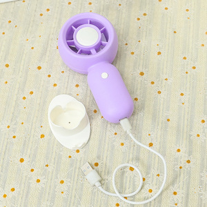 Portable Handheld Rechargeable <b>Fan</b> With <b>Stand</b> 5W DC Motor Up To 8H Runtime For Outdoor Camping And Daily Use - Product Image 5