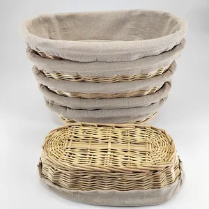 High quality rattan basket in kuala lumpur-rattan bread basket-rattan wicker bread basket