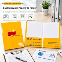 Protège-documents A4 personnalisable avec double pochette, emplacements pour cartes de visite et porte-feuilles pour feuilles individuelles, pour reliure à feuilles mobiles