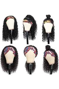 Vente en Gros Perruque Bandeau 100% Cheveux Humains Brésiliens pour Femmes Noires, Meilleure Qualité Cuticule Alignée, Cheveux Vierges Remy Naturels à Bon Prix - Product Image 5