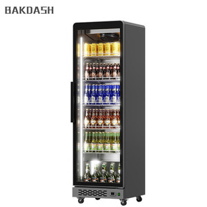 Réfrigérateur vertical à affichage avec 4 portes, ventilé, refroidissement par évaporation, pour commerçants - Product Image 3