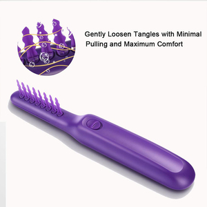 Otomatik saç Detangler elektrikli Detangling fırça derisi masaj <span class=keywords><strong>arapsaçı</strong></span> <span class=keywords><strong>Teaser</strong></span> kolay gevşetin knot için ıslak ve kuru saç - Product Image 2