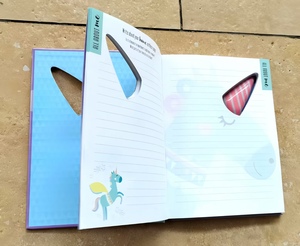 Children's Hardcover <strong>Book</strong> with Heart Sequin Cover &amp; Die-Cut Animal Shape with led light - Product Image 3