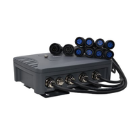 Répartiteur de signal DMX512 RDM étanche à 8 canaux, isolé IP65, amplificateur et distributeur DMX 8 voies pour éclairage de scène extérieur