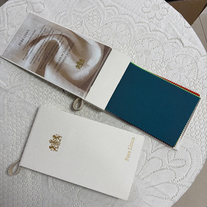 Toptan Özel Profesyonel Kumaş Numune Kitabı, Karton Üzerine Serigrafi Baskılı Özel Logo Tekstil Örnekleri Giyim Örnekleri - Product Image 2