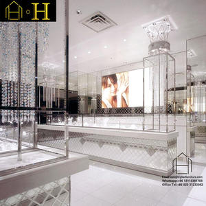 متجر المجوهرات الفاخرة تصميم ثلاثي الأبعاد أثاث متجر المجوهرات تخصيص مكافحة المجوهرات تصنيع عرض - Product Image 4