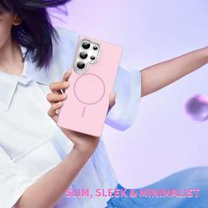 Custodia Protettiva Sottile in PC con Ricarica Wireless per <span class=keywords><strong>Samsung</strong></span> <span class=keywords><strong>Galaxy</strong></span> S26 5G, Antiurto, Colore Oro - Product Image 5