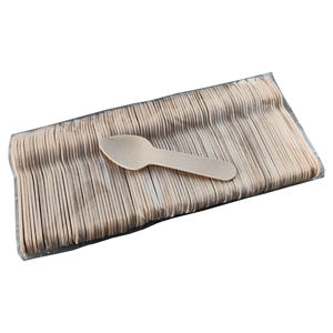 للبيع بالجملة ملعقة خشبية صغيرة الحجم مجارف خشبية صغيرة صديقة للبيئة - Product Image 4