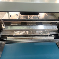 Hoge snelheid automatische roterende kussenverpakkingsmachine voor voedsel, koekjes, cake, horizontale verpakkingsmachine