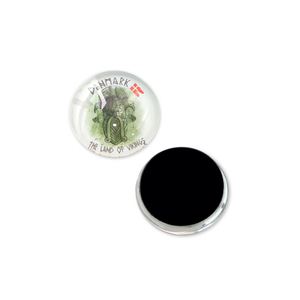 Imán de nevera con cúpula de cristal azul de 25 mm y 30 mm, personalizado para turismo urbano, de fabricante mayorista - Product Image 3