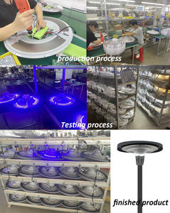 Lampes solaires LED pour jardin, patio, allée, imperméables, pour l'extérieur, ultra brillantes, à changement de couleur, aspect métallique - Product Image 4