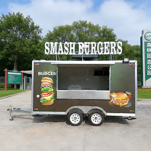 Remorque à glaces mobile complète avec sièges, cuisine rapide, camion de restauration - Product Image 4