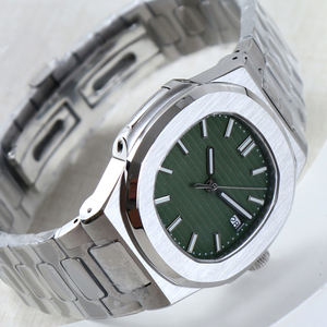 Reloj Mecánico Automático de Buceo para Hombre con Logotipo Personalizado, Esfera con Manecillas, Correa de Acero Inoxidable, Resistencia al Agua de 10 Bares, Diseño de Lujo - Product Image 4