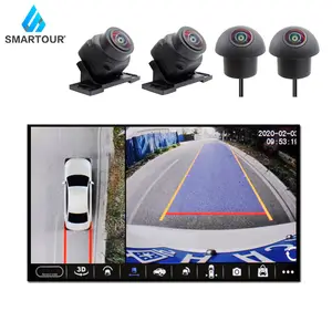 Smartour sistema di telecamere per la vista degli uccelli a 360 gradi AHD 1080P a 360 gradi per auto Bmw sistema Surround posteriore/anteriore/sinistro/destro a 360 gradi