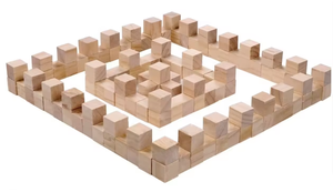 Blocs <span class=keywords><strong>de</strong></span> <span class=keywords><strong>construction</strong></span> en bois pour enfants <span class=keywords><strong>de</strong></span> 20mm Jouet éducatif pour 5 à 7 ans - Product Image 3