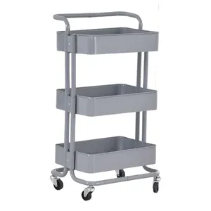 direct factory supply shelf cart bookshelf 2 wheels supporter shelving cart