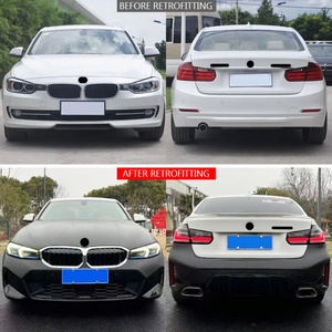 Kit de Carrocería para Modificación de Automóviles F30 2013-2019, Actualización 2023 G20 MT, Parachoques Delantero, Capó, Guardabarros, Parachoques Trasero para Serie 3 - Product Image 2