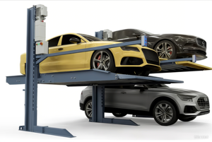 Le véritable élévateur de stationnement à deux niveaux Maihaisheng, qui fonctionne parfaitement dans les ateliers de réparation, augmente la productivité. - Product Image 3