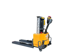 Forklift Pallet Stacker Mini Manual Elektrik yang Dapat Disesuaikan, Pengangkat 3 Sisi, Portabel, Jangkauan 1.3m untuk Gudang dan Ruang Sempit - Product Image 2