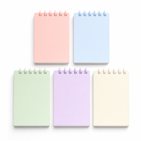 Carnet de poche A7 à spirale, 60 feuilles, mini bloc-notes, carnet portable à spirale pour notes, listes, idées