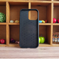 Coque de téléphone personnalisée en TPU de haute qualité avec bordure blanche en PC, sans revêtement, impression laser UV