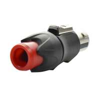 Connecteur Audio Mâle 4 Pôles NL4Fx OEM SUPPER SPEAKON en Métal pour Amplificateur de Puissance et Câble de Haut-Parleur