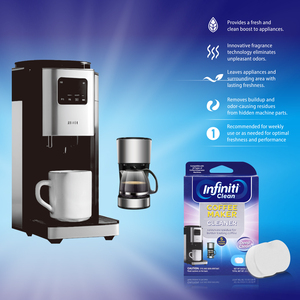 Infiniti Clean Desechable Sólido Efectivo Descalcificación Eliminar Aceites y Residuos de Café Máquina de Café Limpieza de Tabletas - Product Image 5