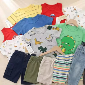 T-shirts en coton pour enfants, vêtements en stock pour garçons et filles, nouveaux vêtements pour bébés, vente en gros de vêtements de mode - Product Image 4