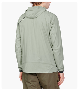 Giacca Versione Montagna Nordica Leggera Morbida con Cappuccio e Cerniera Streetwear Unisex per Esterno Protezione Solare - Product Image 4