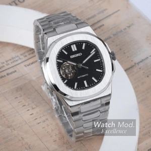 Luxury's New Assembled <b>Watch</b> Has a Hollow Dial Diameter of 41mm and Is Suitable for the NH38 <b>Mechanical</b> Movement - Product Image 5