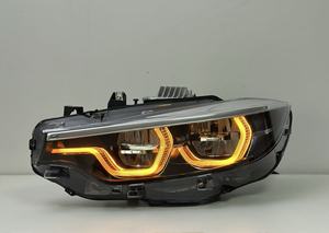 Ensemble de phares LED pour <span class=keywords><strong>BMW</strong></span> Série 4 F32 F33 F36 F80 F82 M3 M4, feux de jour à 3 couleurs, clignotants, feux de route et de croisement, jaune et blanc - Product Image 3