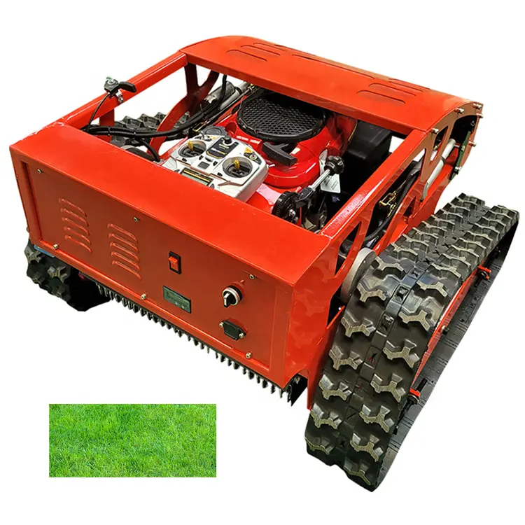 Cheap price cordless electric remote control weeding cutting machine for sale