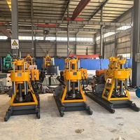 Nouvelle plateforme de forage hydraulique de type broche diesel Whirlwind HW-130/180/200 avec boîte de vitesses, roulement, moteur, pompe et moteur pour l'exploration géologique
