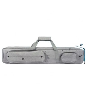 Étui souple de transport pour queues de billard et de snooker, en tissu Oxford imperméable, avec bandoulière réglable, certifié BSCI - Product Image 1