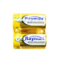 Pile sèche alcaline Raymax OEM n°2 AM-2 type C LR14 1,5 V, pile primaire pour application domestique