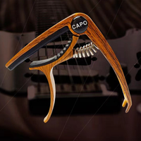 Capodastres pour guitare folk, guitare électrique, basse et guitare classique – Cônes et chevilles de tension de cordes amovibles