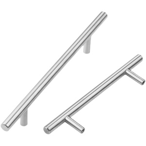 Poignées solides en acier inoxydable 304, design moderne et minimaliste pour armoires de cuisine, placards et portes, accessoires de meubles - Product Image 3