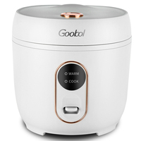 Cuiseur à riz antiadhésif électrique portatif à alimentation manuelle Accessoires de conception numérique de luxe-Tasse à mesurer pour voyage en cuisine