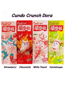 Snack asiatici nuovo arrivo biscotti Cundo wafer 119g Sandwich rettangolare al cioccolato - Product Image 6