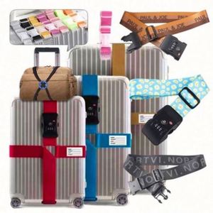 Custom Logo Adjustable Travel Tsa Luggage Belt Sublimation <b>Webbing</b> Luggage <b>Strap</b> - Product Image 3