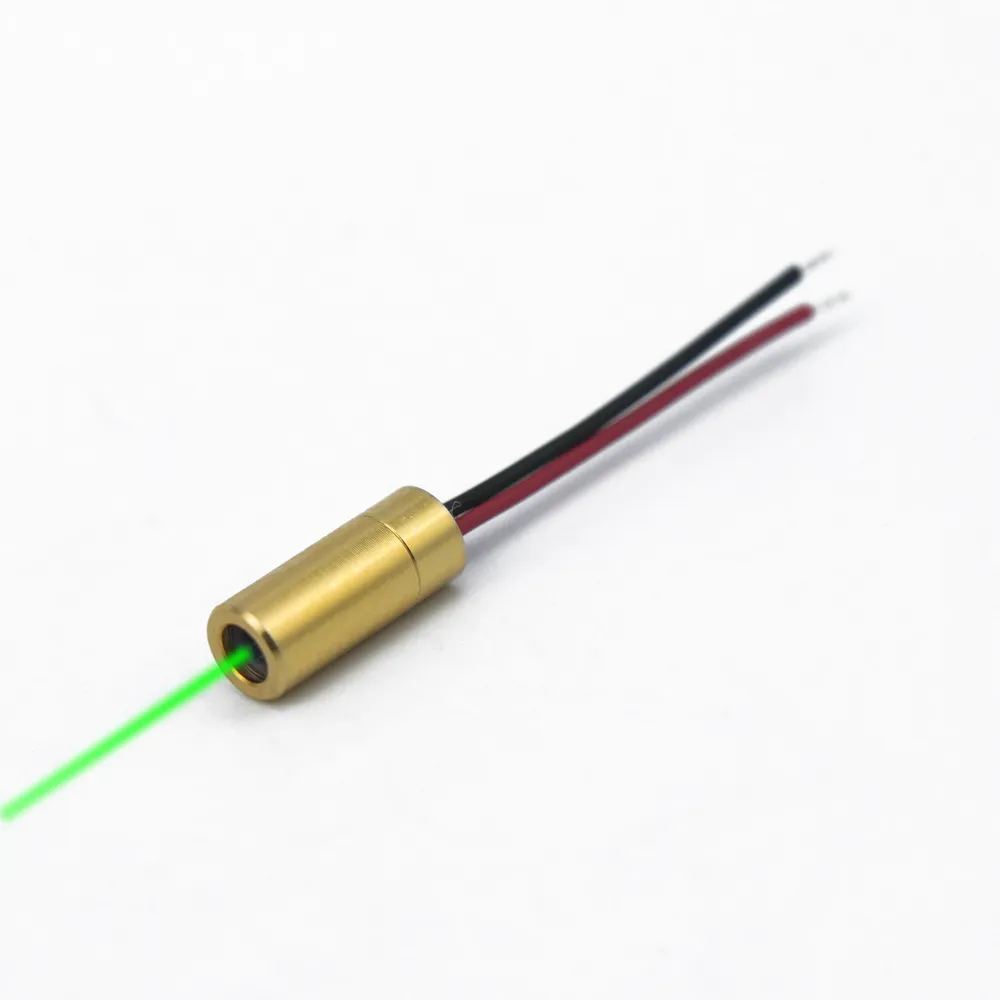 0.4mw a 100mw laser verde 520nm Modulo di Diodi Laser per laser tester di distanza