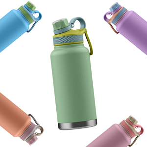 Botella de Agua Deportiva Personalizada Premium Única de Acero Inoxidable de 32 oz para Viajes al Aire Libre - Product Image 1