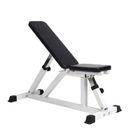 Banc de musculation multifonctionnel réglable pour la maison, pliable, pour les exercices abdominaux, les press d'abdominaux et l'entraînement complet du corps
