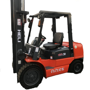 Chariot élévateur Heli H2000 30 3 tonnes 4,5 mètres avec mât conteneur et déplaceur latéral, pneus pleins, chariot élévateur automatique à bas prix - Product Image 1